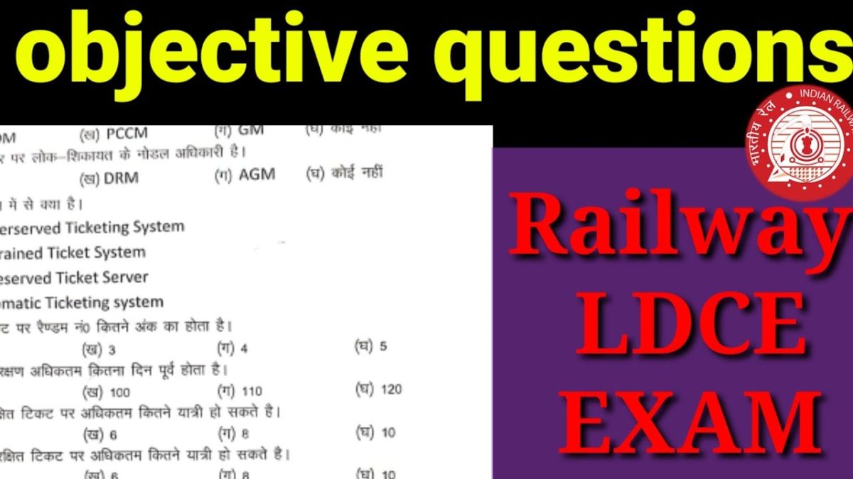 30% LDCE For Promotions To Group ‘B’ Posts On Indian Railways Through ...