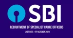 SBI Recruitment 2024 for Specialist Cadre Officers