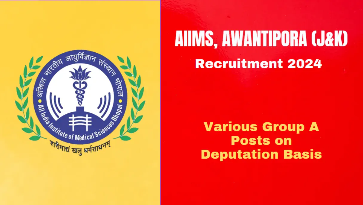 AIIMS Awantipora Recruitment 2024