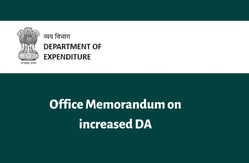 Finmin OM on increased DA