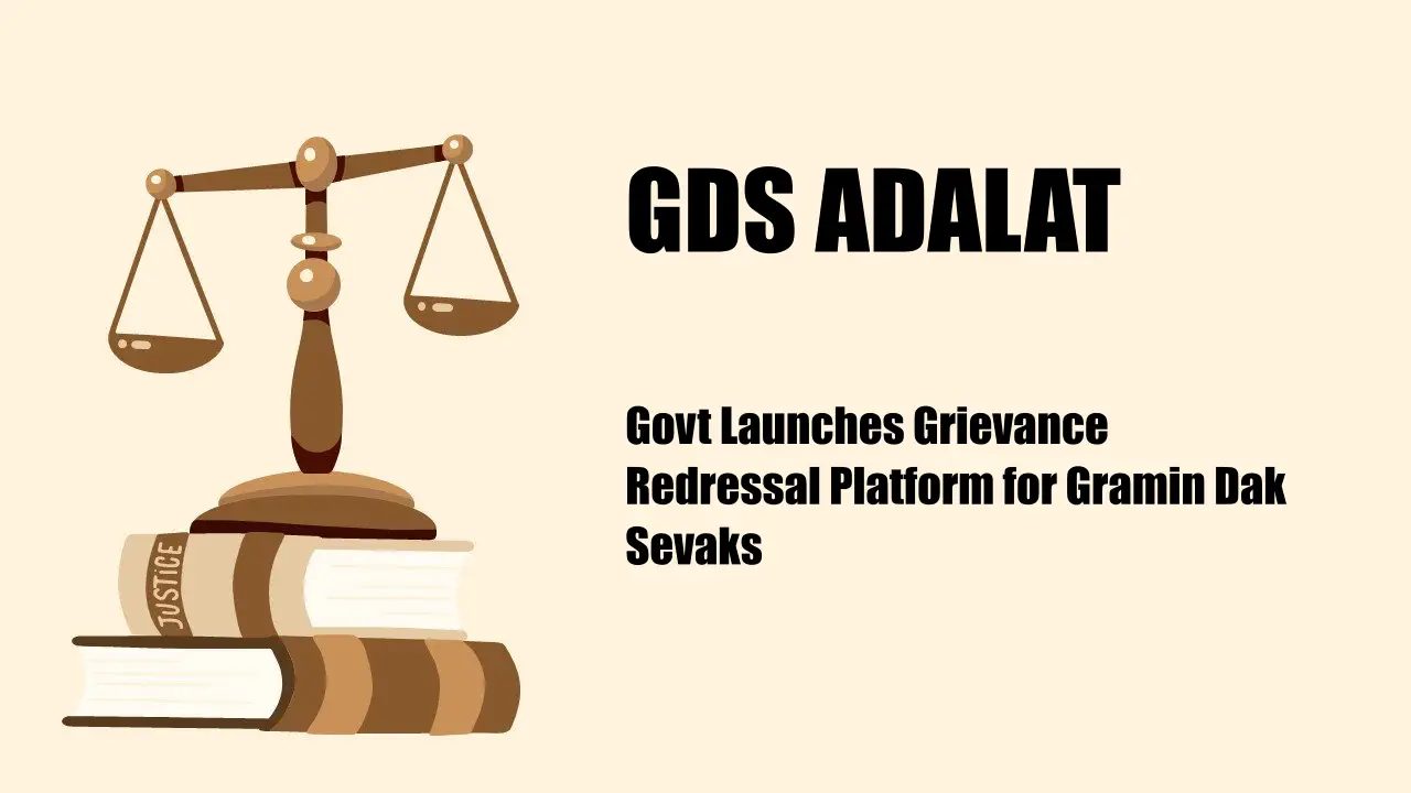 GDS Adalat: Govt Launches Grievance Redressal Platform