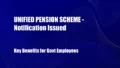 Unified Pension Scheme Notification 2025